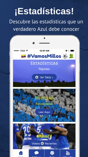 Vamos Millos Fútbol de Millonarios de Bogotá(圖2)-速報App