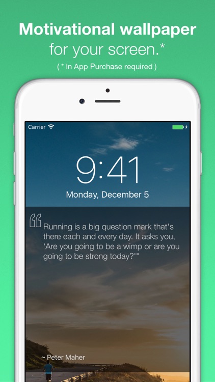 MilePost - Running Quotes, Motivation, Run Daily screenshot-4