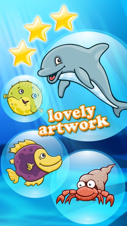 Ocean puzzle HD with colorful sea animals and fish screenshot-3