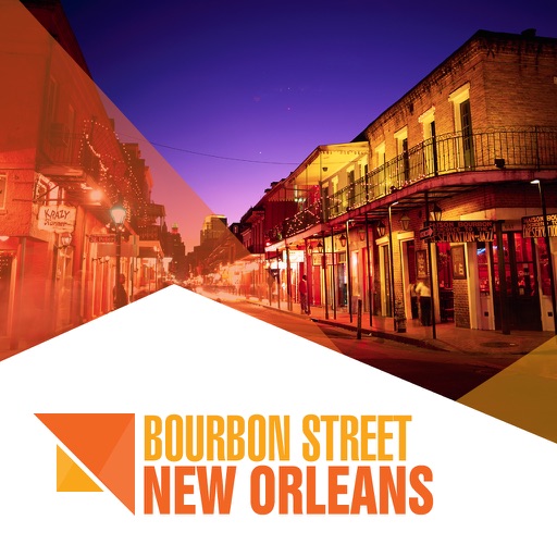 Bourbon Street New Orleans icon