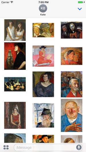 Boris Grigoriev Artworks Stickers(圖2)-速報App