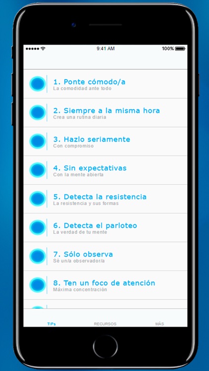 Mindfulness App -cómo vivir el presente