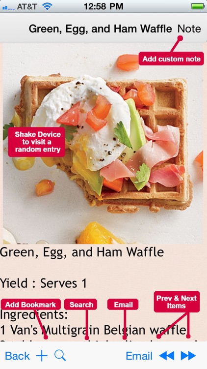 Amazing Waffle Recipes screenshot-3