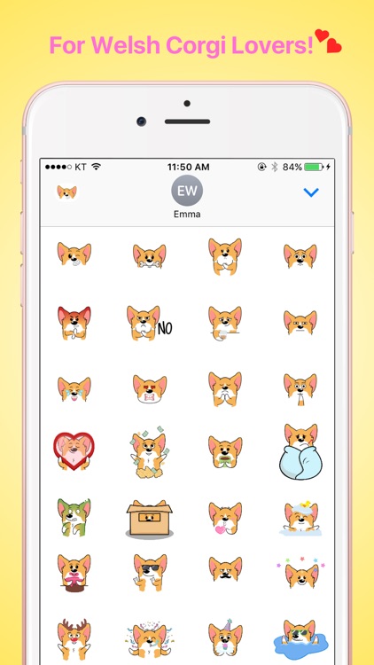 CorgiMOJI - Welsh Corgi Emoji & Stickers screenshot-3