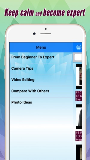 Guide And Training For Canon EOS Rebel T3(圖3)-速報App