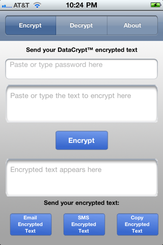 DataCrypt screenshot 2