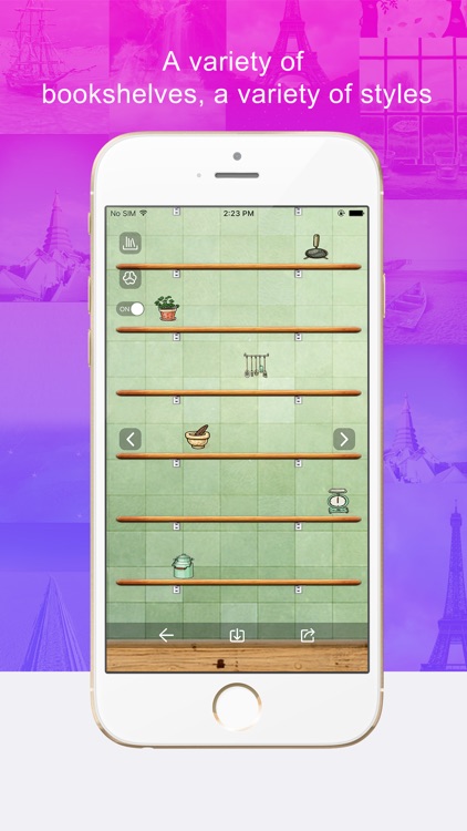 Shelf Wallpaper - Custom home screen backgrounds screenshot-3