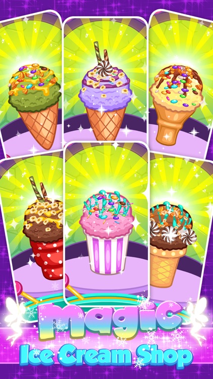 Magic IceCream Shop - Cooking game for kids