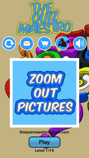 Zoom Out Pictures Game Quiz Maestro(圖1)-速報App