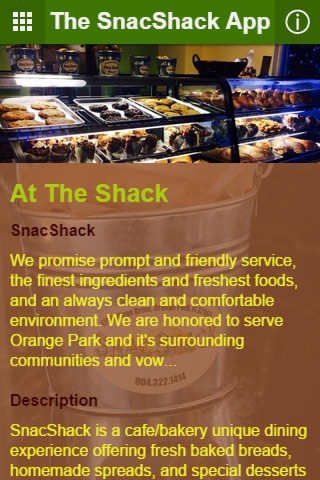 The SnacShack App screenshot 2