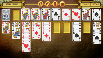 How to cancel & delete Forty Thieves Solitaire Hearts & Spades Patience from iphone & ipad 3