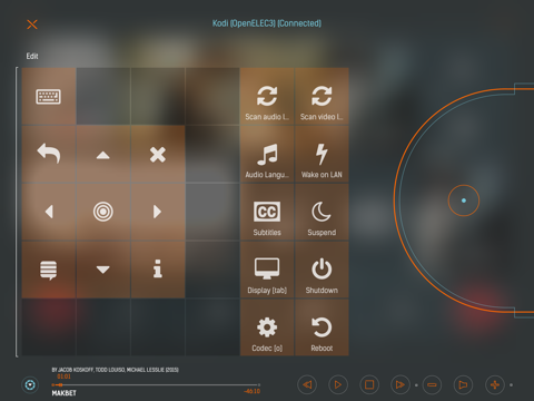 The Remote for Kodi - náhled