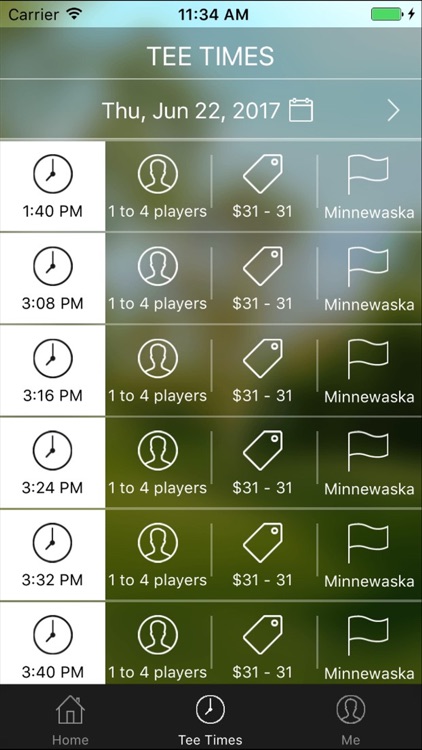 Minnewaska Golf Club Tee Times