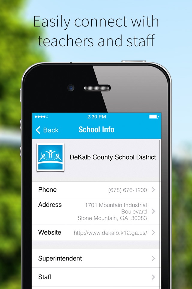 DeKalb County School District screenshot 2