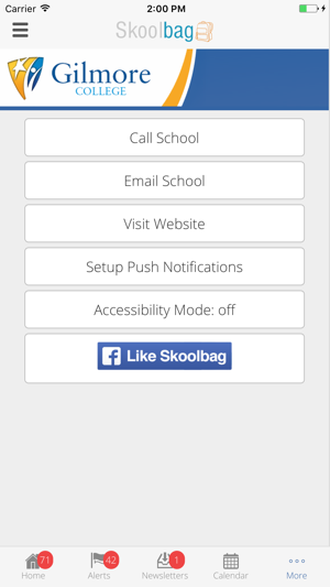 Gilmore College - Skoolbag(圖4)-速報App