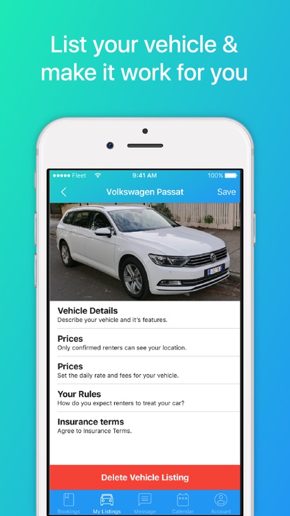 Fleet - P2P Vehicle Rental screenshot-4