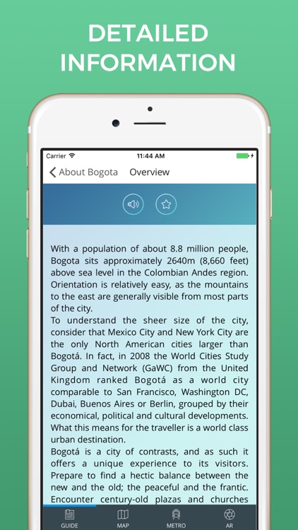 Bogota Travel Guide with Offline Street Map screenshot-3