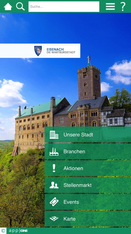 Wartburgstadt Eisenach app|ONE