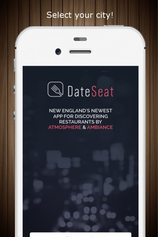 Date Seat: Dining, Drinks, & Dating in New England screenshot 4