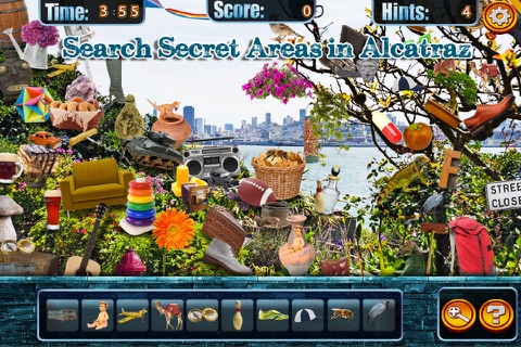 Hidden Objects - Alcatraz Island Escape Adventure screenshot 2