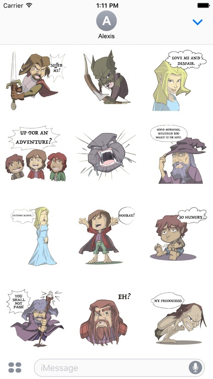 The Lord of the Rings - Illustrated Stickers