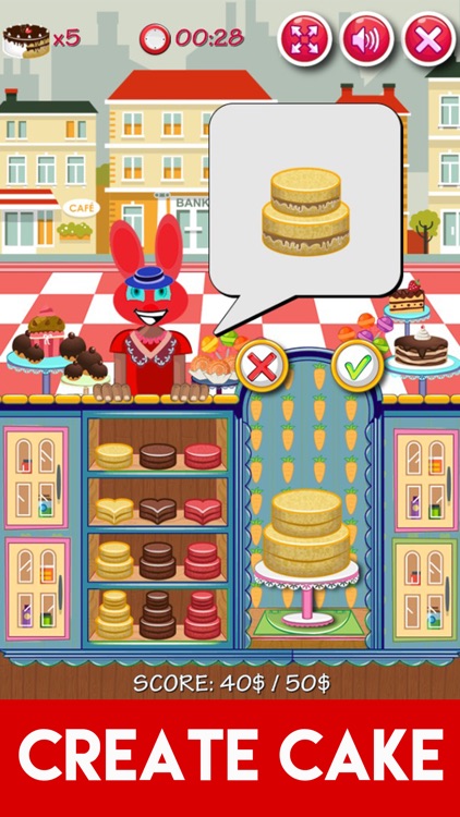 Neighbor Bunny Cake Shop : Making Sweety Bakery screenshot-4