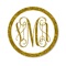 Monogram your own wallpaper for your iPhone and iPad