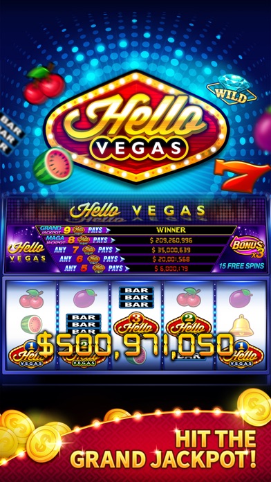 Hello Vegas Slots – Mega Wins iphone images