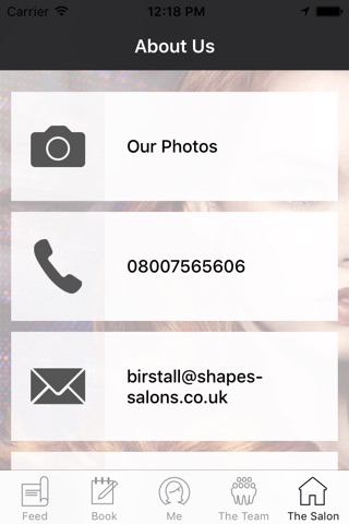 Shapes Hairdressing screenshot 3