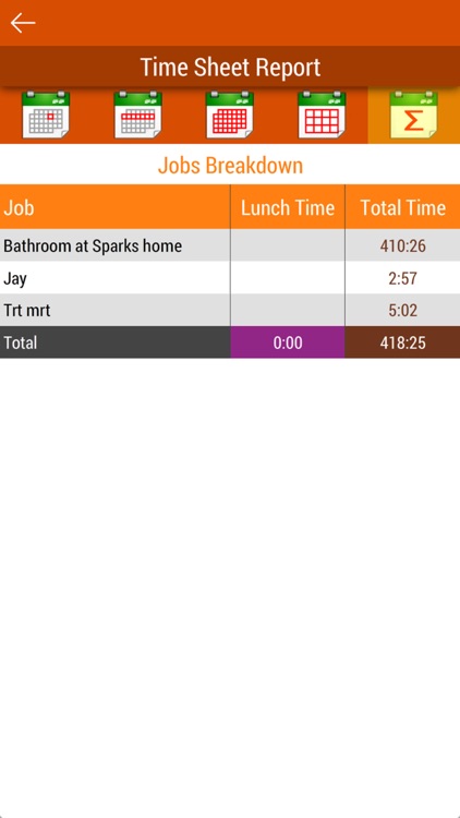 Job Manager Time Tracker screenshot-3