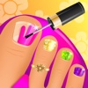 Summer Nail Spa Makeover Games