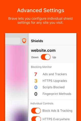 Brave Private Web Browser screenshot 3