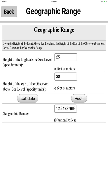 Nautical Calculators MGR screenshot-3