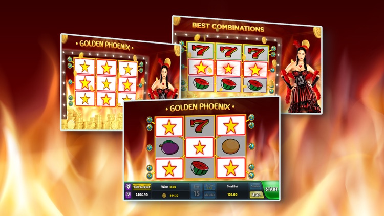 Golden Phoenix Slot Machine screenshot-3