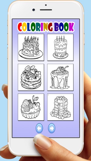 Birthday Cakes Coloring Book Games For Kids(圖2)-速報App