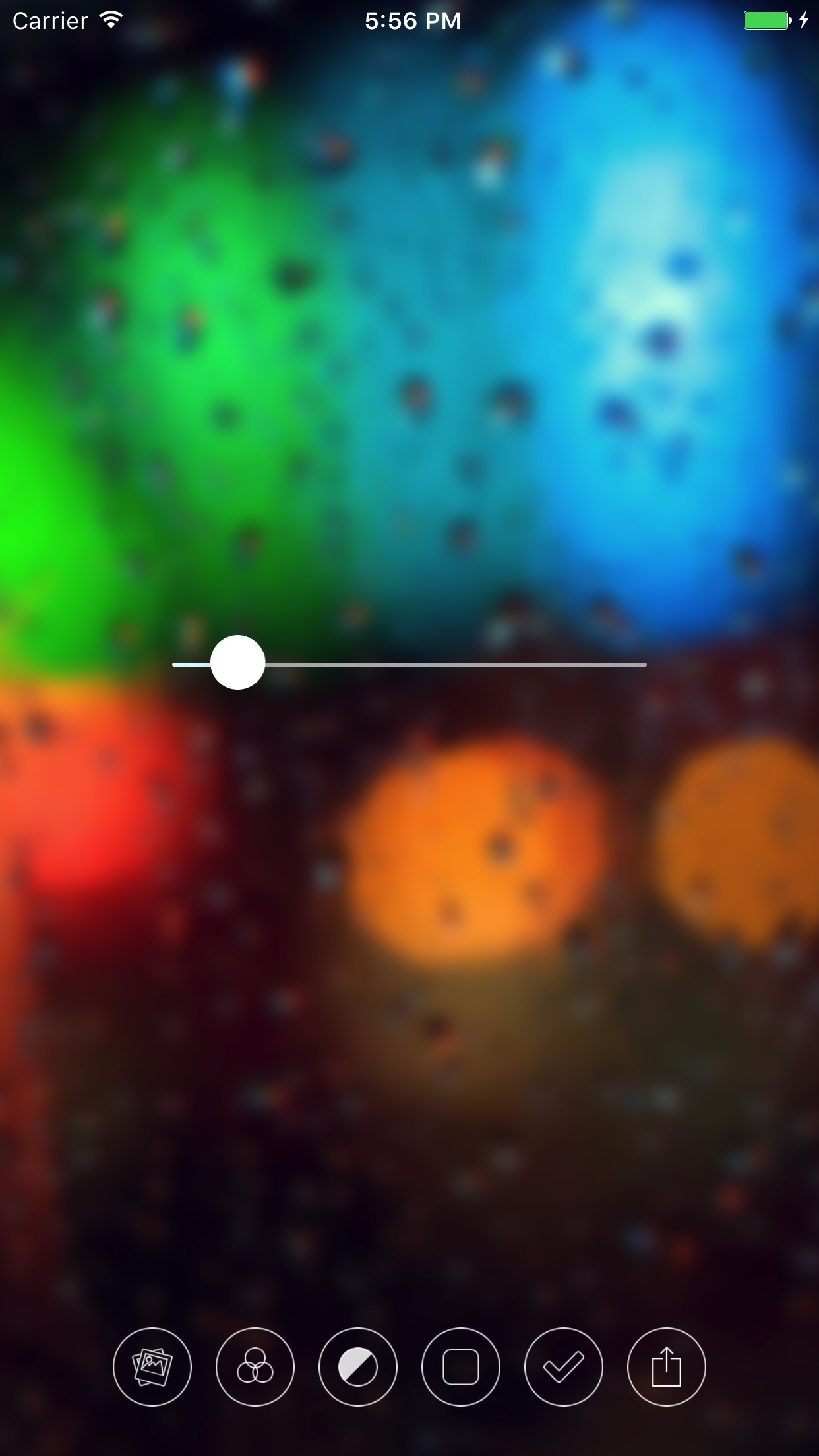 Screenshot do app Blur - Create Beautiful Wallpapers