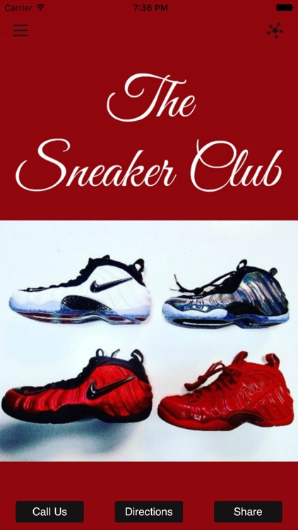 The Sneaker Club.