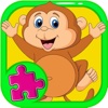 Monkey Cartoon Jigsaw Puzzles Games Edition