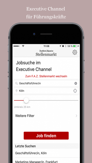 F.A.Z. Stellenmarkt – Ihre App für die Jobsuche(圖3)-速報App