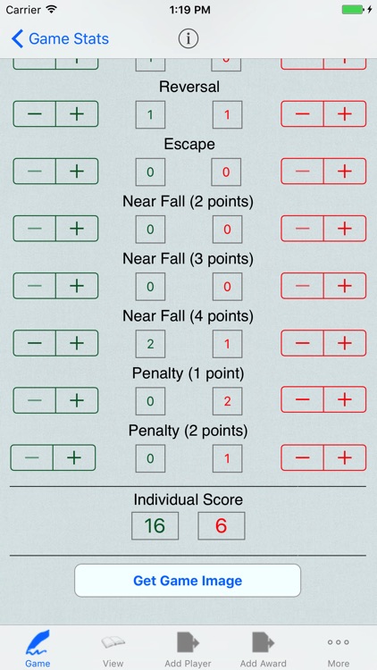 Wrestling Game Tracker & Player Stats Manager