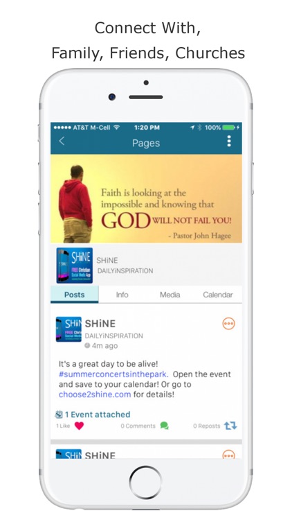 SHiNE Christian Social Network screenshot-4