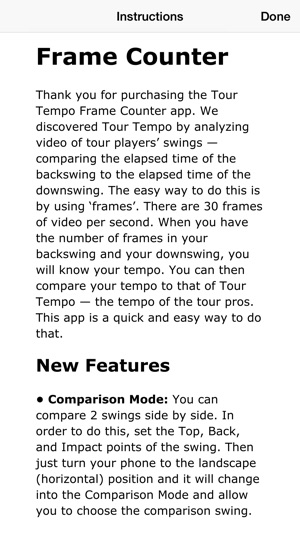 Tour Tempo Frame Counter Golf(圖4)-速報App