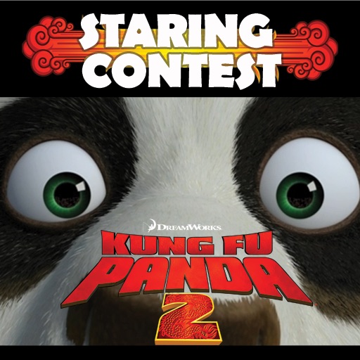 Kung Fu Panda 2 La mejor lucha de miradas.