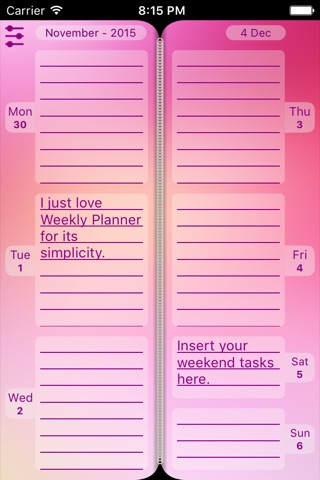 Paper Planner, Diary, Calendar screenshot 4