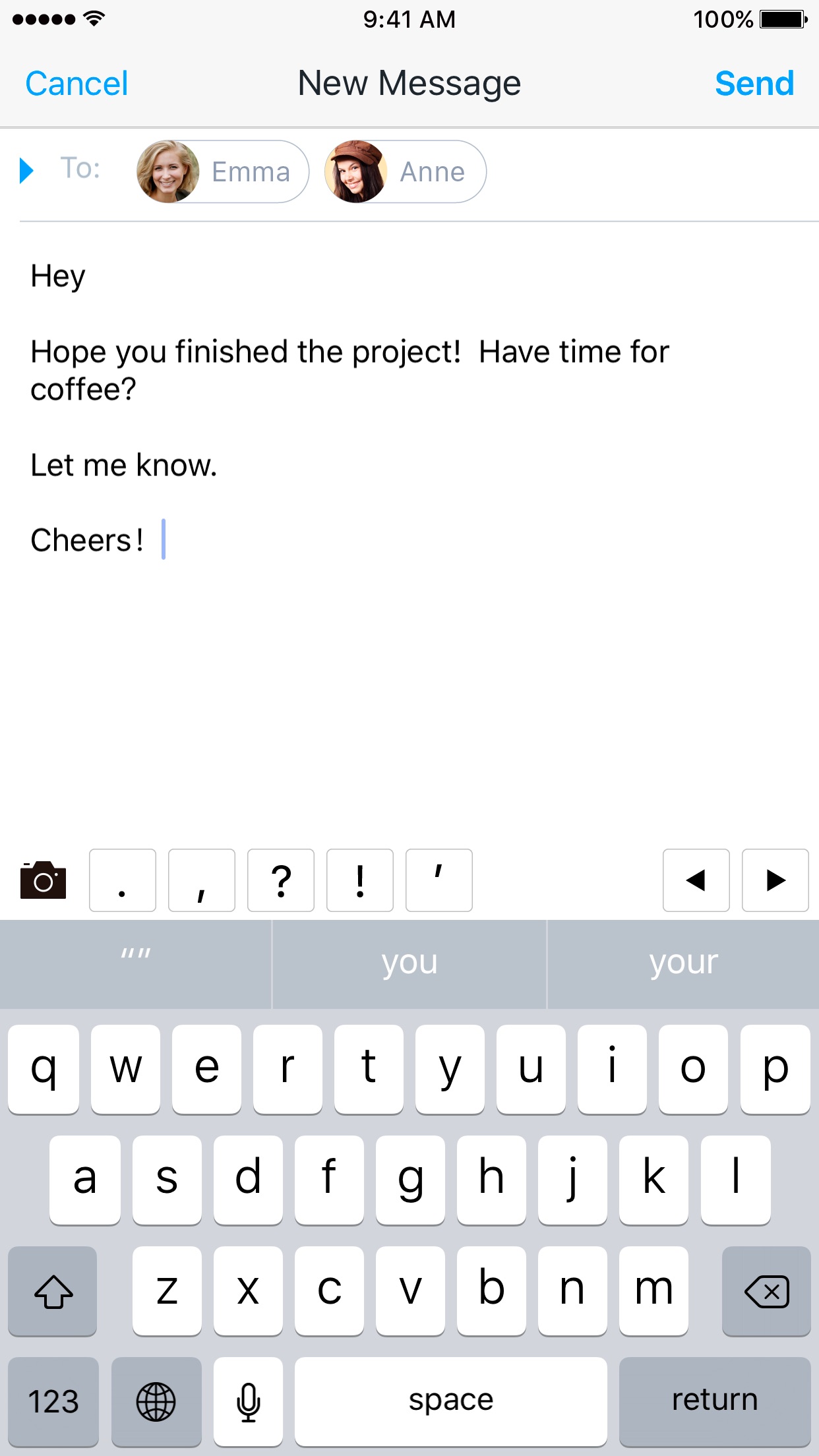 Screenshot do app Flow Mail - tames mobile inbox