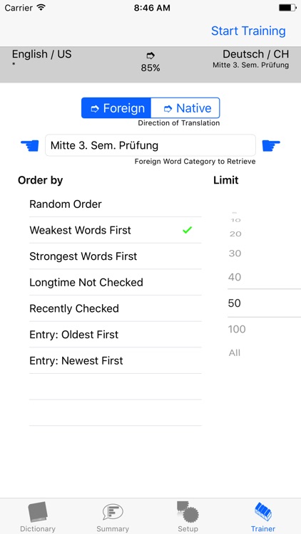 Vocable Box - Flashcards Learning and Study Aid screenshot-3