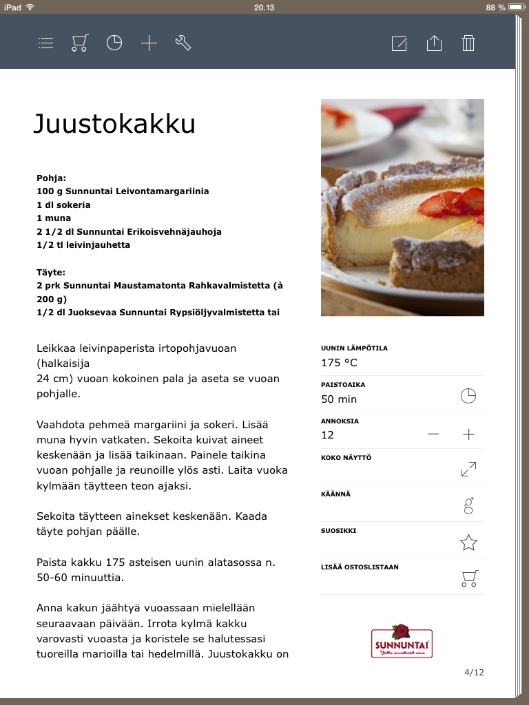 My Own Cookbook Recipe Manager screenshot 2