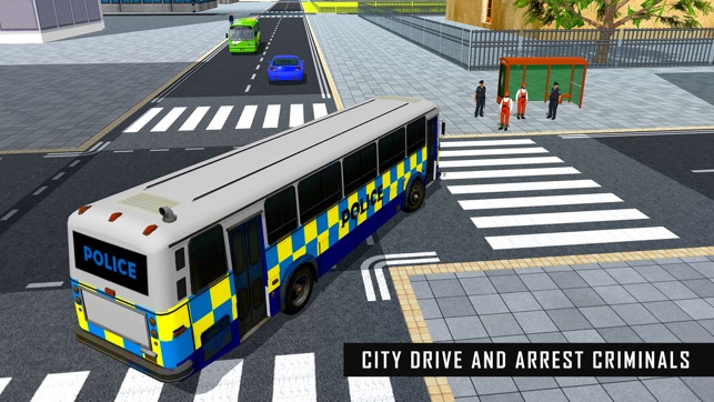 Police City Bus Prison Duty Simulator 2016 3D(圖4)-速報App