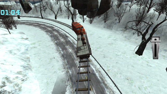 貨物列車司機：在山上運送動物