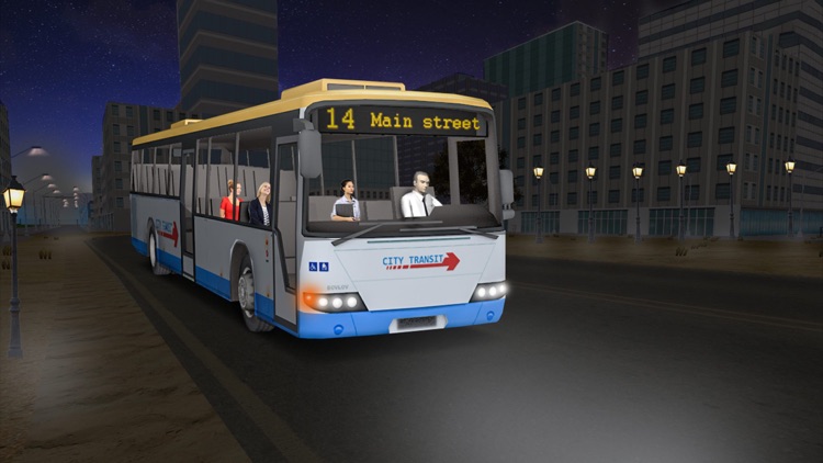 Real Urban Passenger Bus Driving 2017 screenshot-3